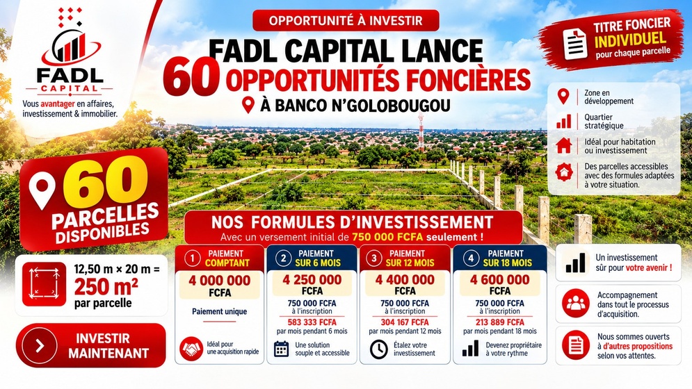 Photo du projet 60 PARCELLES À SAISIR, DES PAIEMENTS FLEXIBLES POUR DEVENIR PROPRIÉTAIRE !
